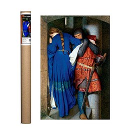 EuroGraphics Burton-Meeting Turret Stairs Poster, 36 x 24 inch