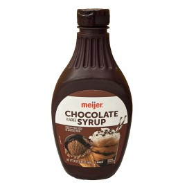Meijer Chocolate Flavored Syrup 24 oz