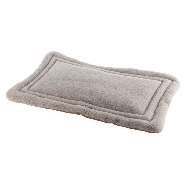 Carhartt Durable Firm Duck Sherpa Top Dog Napper Pad, Washable