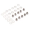 10 Set 6 Pin XLR Male Socket Base Stable Exquisite