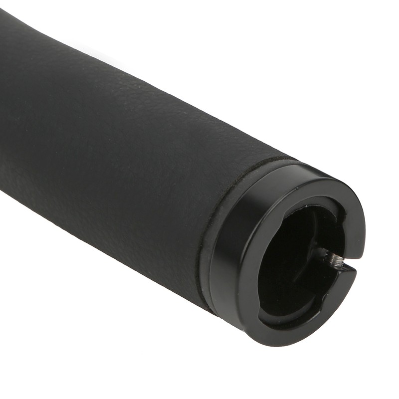 Black Flat Bicycle Handlebar Grips Soft Handle Sleeve Cover Mountain