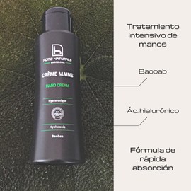 Homo Naturals Organic Hand Cream for Men - Paraben-Free Hand Cream 100% Natural and Organic - Certified Organic and Vegan 100 ml