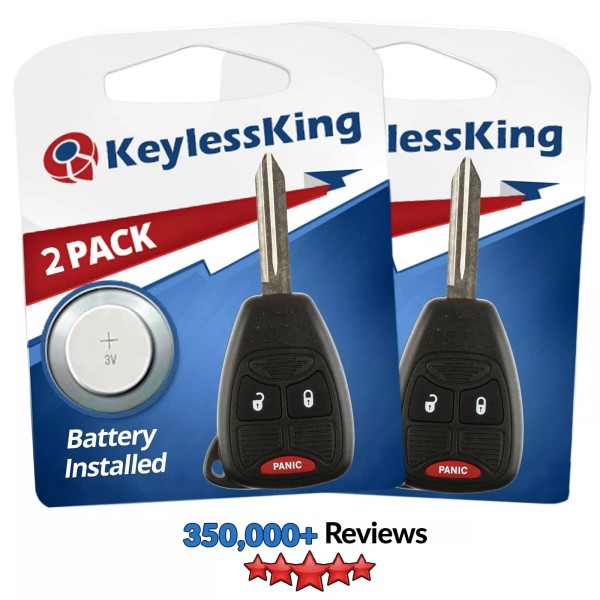 KeylessKing* Fits 2006-2007 Mitsubishi Raider Keyless Entry Remote Car Key