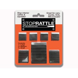 The Bracketeer StopRattle - Stop Annoying Interior rattles and squeaks in Cars, Trucks, 4x4s, RVs and Boats