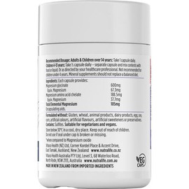 Nutra-Life Magnesium Hi-Zorb 60 Capsules