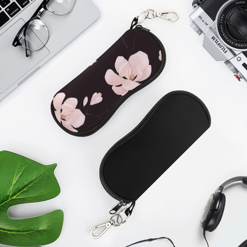 MoKo Sunglasses Soft Case 2 Pack, Ultra Light Portable Neoprene