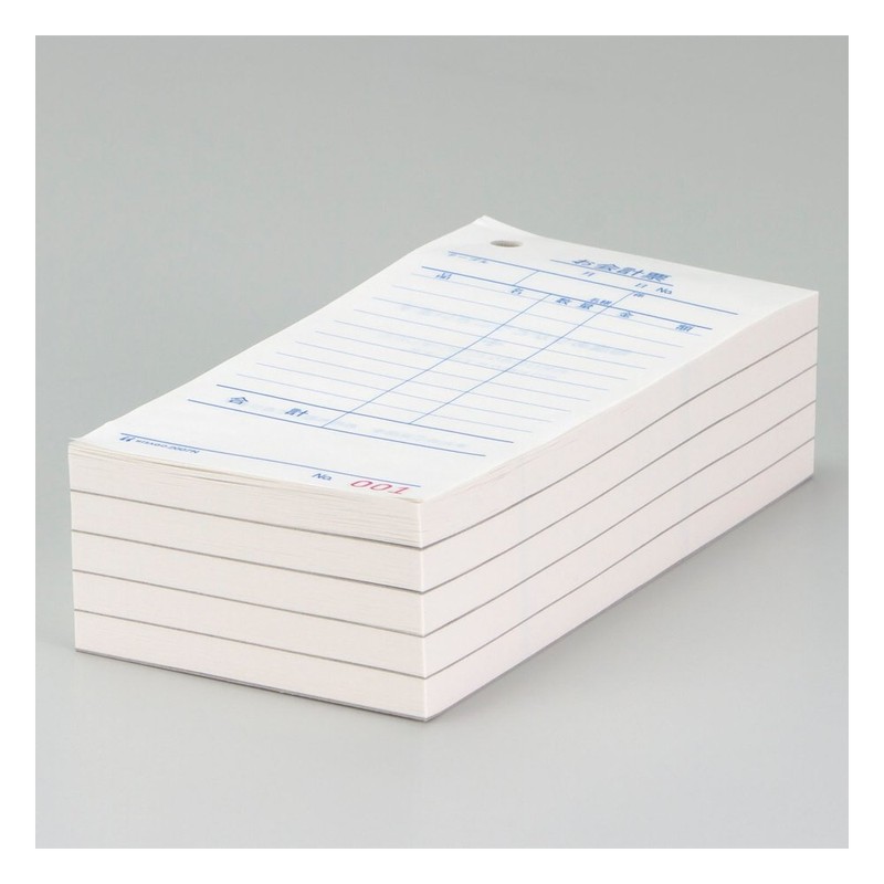 ヒサゴ お会計票 単式 No.入 500枚 2007N