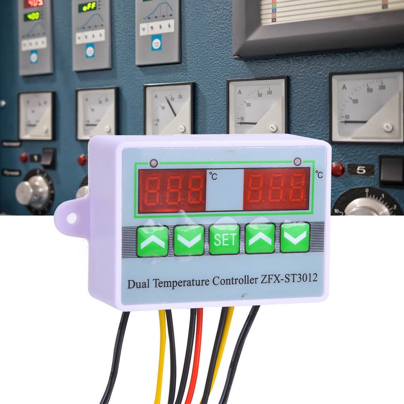ST3012 Temperature Controller Intelligent Digital Displayed Dual Channel Temperature Control