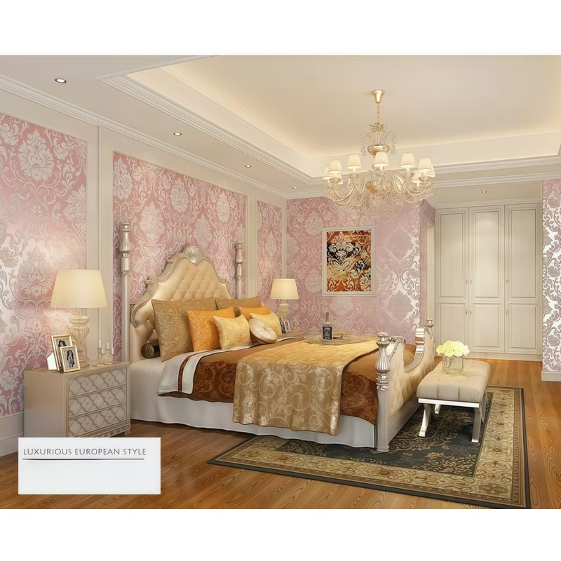mwpqbd European 3D Wallpaper TV Background Relief Thickened Non-self-Adhesive Non-Woven
