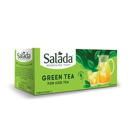 Salada Green Tea For Iced Tea - Family Size Tea Bags - 24 Count