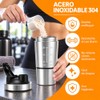 Janety Shaker Prote?na de Acero Inoxidable 600 Ml con Compartimento