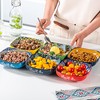 HENXFEN LEAD Boho Ceramic Square Bowls – 20 oz Colorful