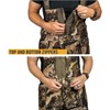 HOT SHOT Men’s Elite Camo Hunting Bib, Veil Whitetail Camo,