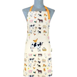 SiXsigma Sports Kitchen Aprons for Women Men Adjustable Cooking Chef Aprons for Home and kitchen Butchers BBQ, Bakers, Smoker Grill Aprons Large Pocket Christmas Apron for Men and Women