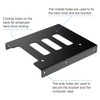 Halsouy SSD/HDD Mounting Bracket, 2.5 to 3.5 SSD Bracket, Metal