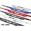 MTEC Sports Wing Windshield Wiper Blade 19" Carbon Fiber Color