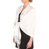 Sakkas Large Soft Silky Pashmina Shawl Wrap Scarf Stole in