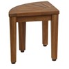 AquaTeak 12" Kai OptiAREA Corner Teak Shaving & Washing Foot