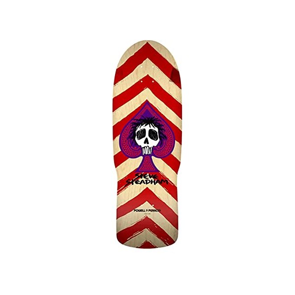 Powell Peralta Skateboard Deck Steadham Spade Red/Natural Re-Issue