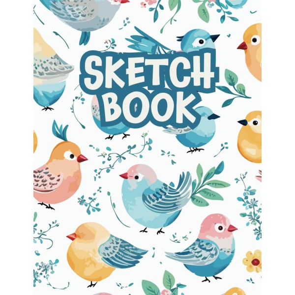 Sketchbook: Drawing Pad For Kids, Blank Paper Sketch Book for