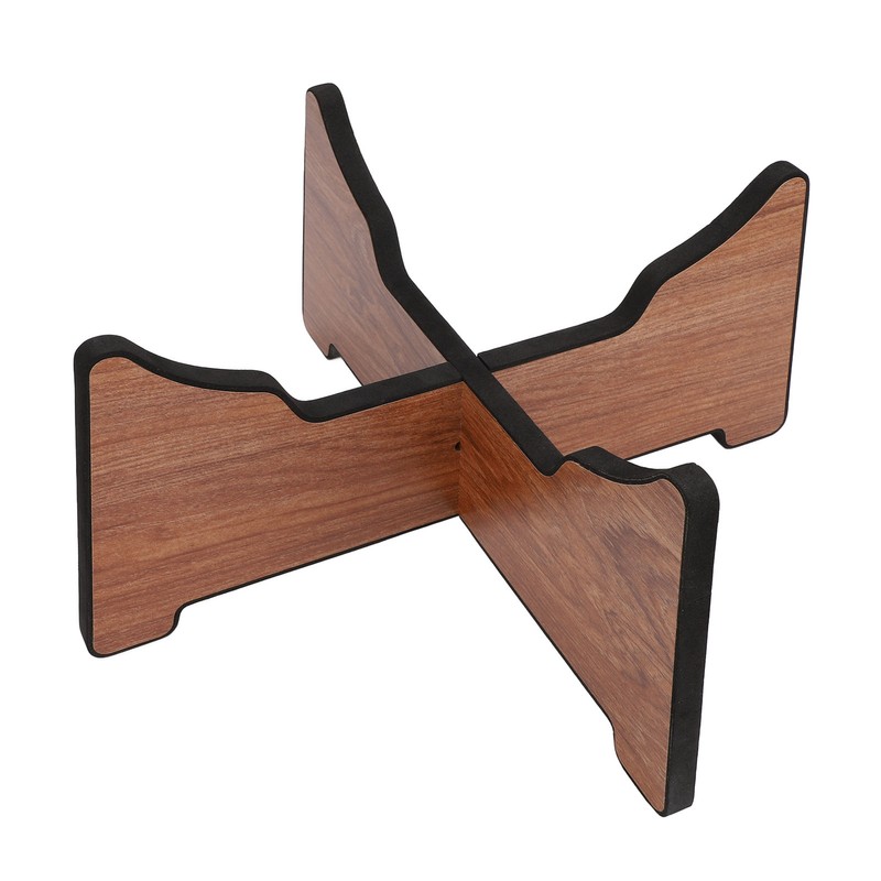 Ethereal Drum Bracket Stable Support Exquisite Wooden Tongue Drum Stand