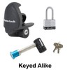 Master Lock - 3 Trailer Locks Keyed Alike 3KA-379-3