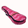 KingPoint Ukulele Bag with Musical Notes 21 Inch Gig Bag