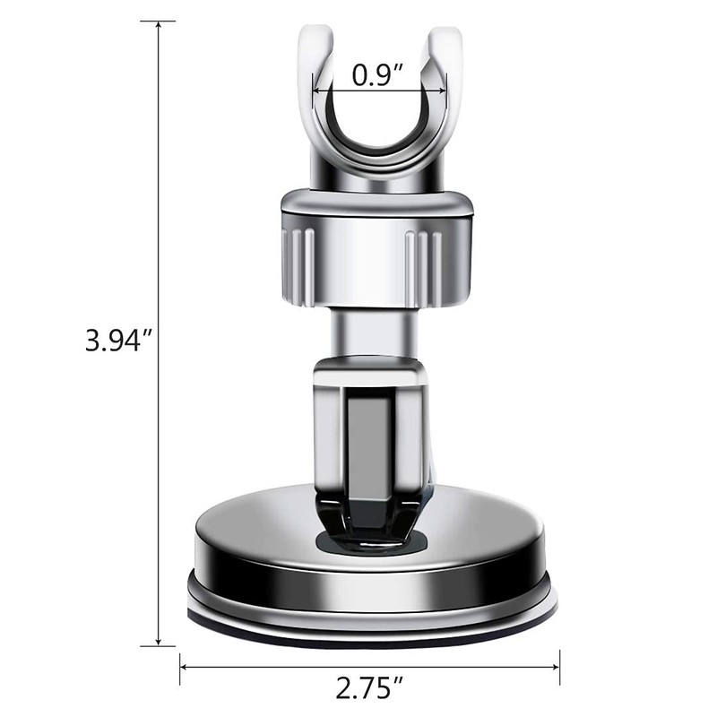 Shower Head Holder, Adjustable Removable Shower Wall Bracket, Shower Head