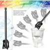 Pixiss Premium Resin Mixer, Handheld Rechargeable Epoxy Mixer Pro Grade,