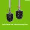 Bürstenking Toilet Replacement Brush Head, 69 mm, Toilet Brush Head