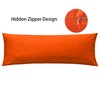 iMaylex Soft 100% Egyptian Cotton Zipper Pillow Case, Cozy and