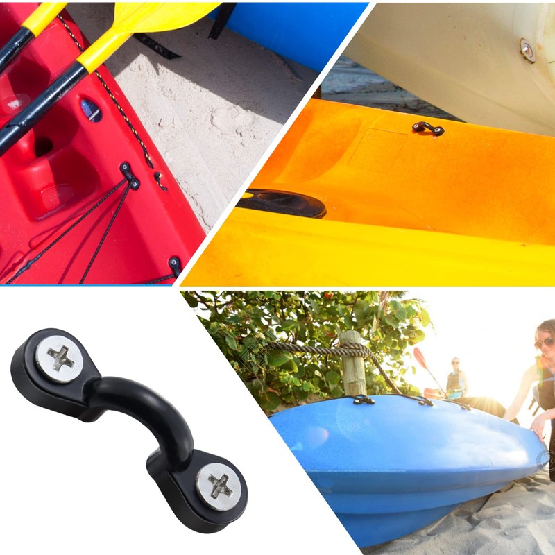 Kayak Pad Eye Deck Loops Tie Down with Screws for