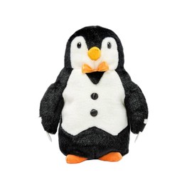 Munsing Wear MG5SHC00L Women's BK00 Head Cover, For Drivers, For DR, Penguin, Plush, Golf, Black, BK00 (Black)