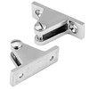 90°Stainless Steel 316 Deck Hinge Bimini Side Deck Mount Fitting