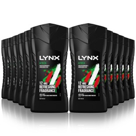Lynx Lynx Africa 12-H Refreshing Fragrance Shower Gel Body Wash for Men, 225ml (12)