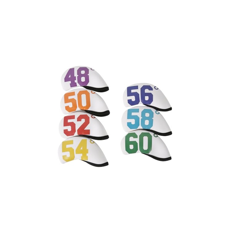 Golf Club Iron Head Covers 7 Piece Set 48 50