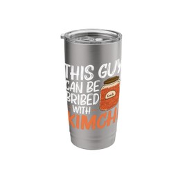 Korean Kimchi Lover Enthusiast Korean Kimchi Stainless Steel Insulated Tumbler