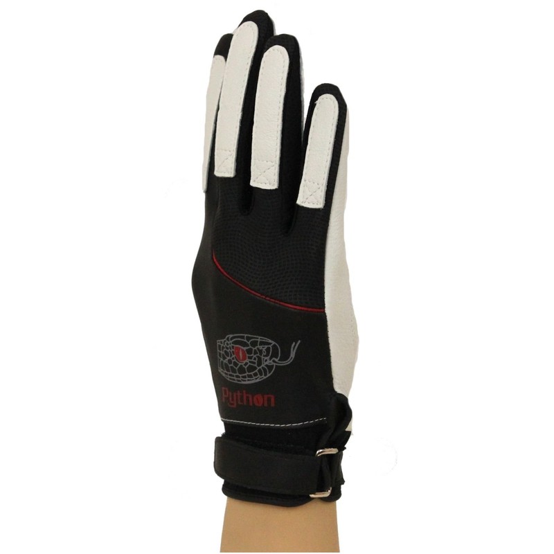 Python Deluxe Handball Glove (Pair) (Padded) (w/Strap) (Large)