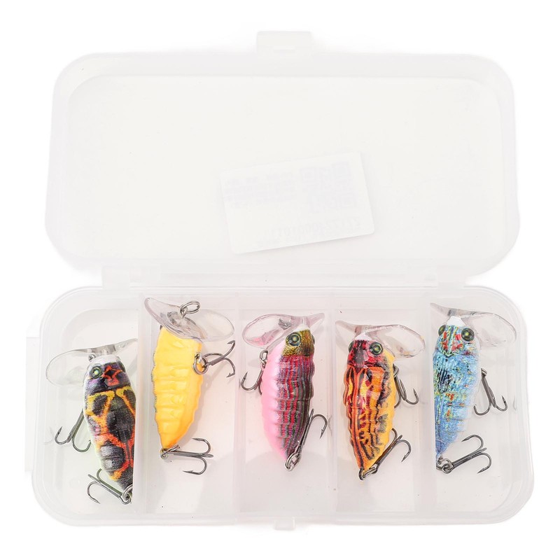 Cicada Fishing Lures Life Like Swimbait Fishing Bait Set with