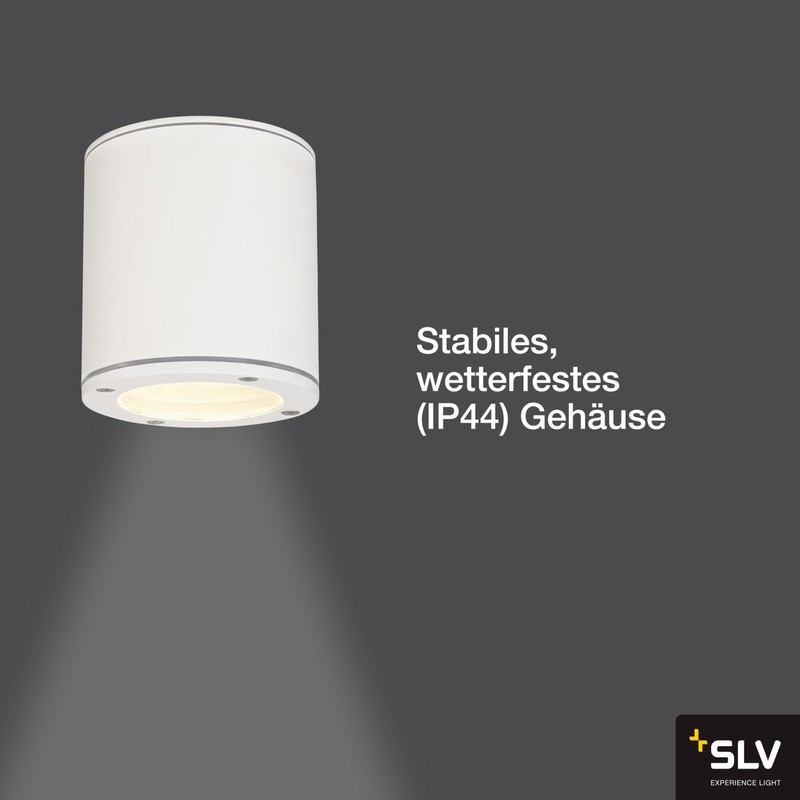 SLV 231541 Sitra Ceiling Ceiling Luminaire, White