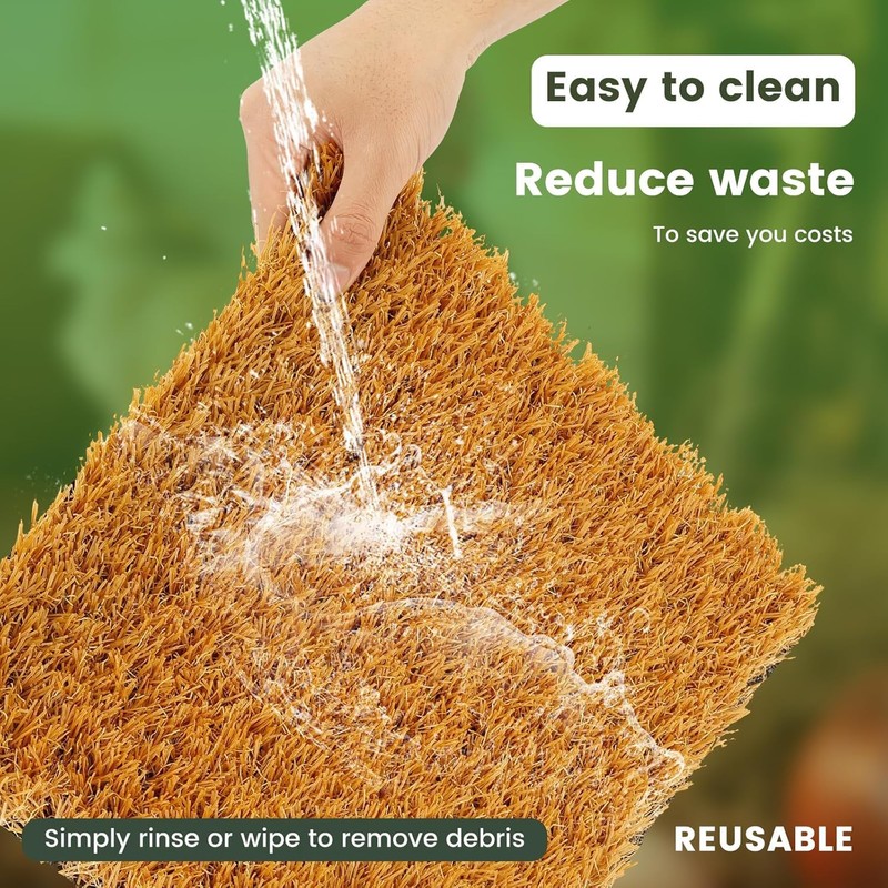 Nesting Pads for Chicken Coop Accessories, 6 Pack 12"x 12"