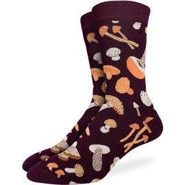 Good Luck Sock Men's Mushroom Socks, Adult