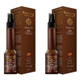 2 Pzas Nutrapel Keráctive Moroccan Argan Oil Serum 144ml