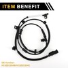 X AUTOHAUX ABS Wheel Speed Sensor ABS Sensor No.HC3Z2C204B/HC3Z2C204C for