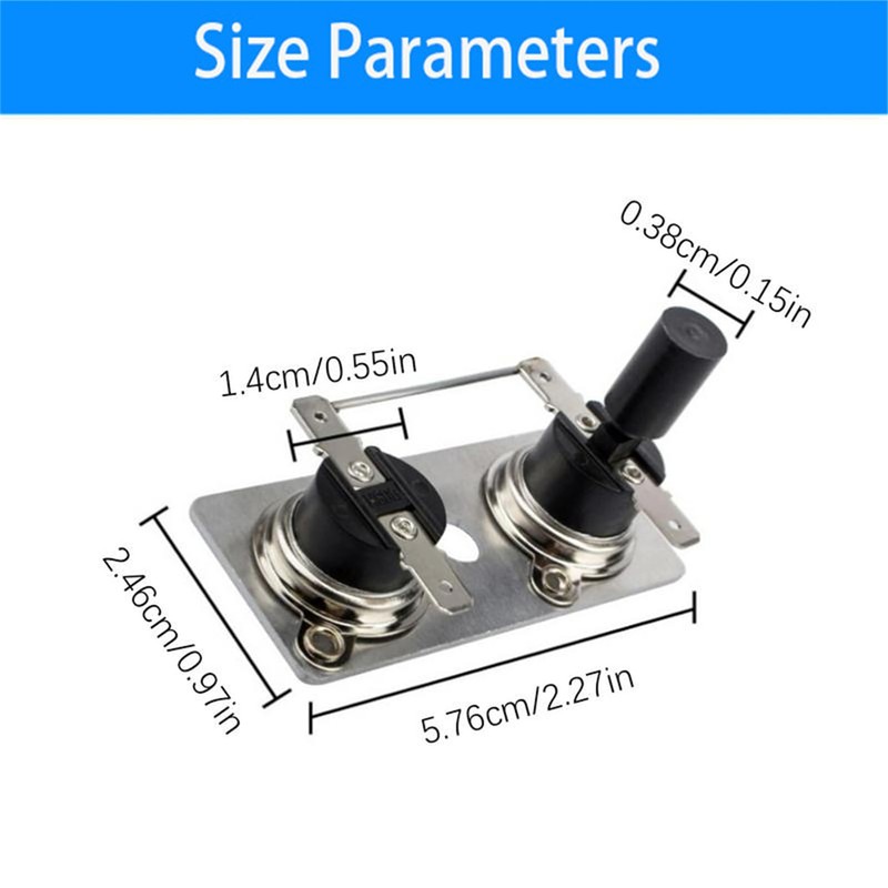 for Suburban rv Water Heater Thermostat 120v T-Stat/Limit Water Heater