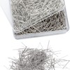 500-Piece Professional Sewing Pins Set - 1 Inch Steel Straight