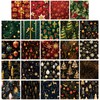 48 Sheets Christmas Pattern Paper 24 Designs Xmas Themed Card