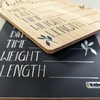 Cohas Hello World Newborn Baby Announcement Printed Wood Sign with