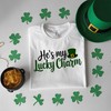 St Patrick's Day Couple T-Shirts, Lucky Charm and Pot of