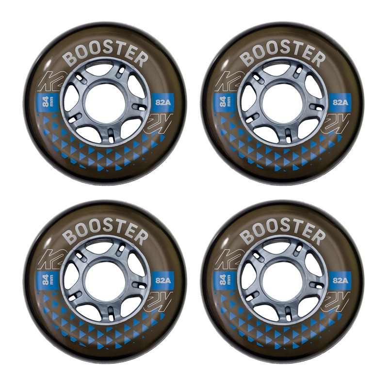 Booster 84MM 82A 4-Wheel Pack - Black - 30F3008
